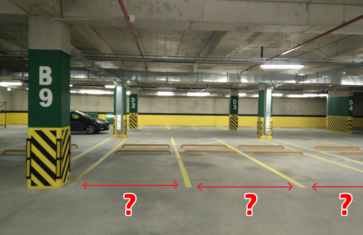 Otopark çizgi ölçüleri